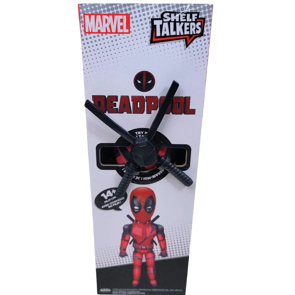 Marvel Deadpool Doll 14+ Film Lines‎ Talking Collectible Toy - Shelf Talkers